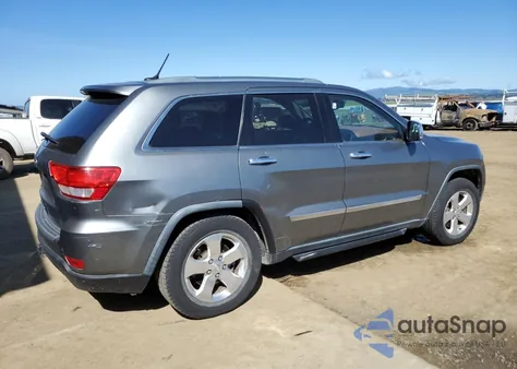 2012 Jeep Grand Cherokee Overland из США, поврежденный, VIN 1C4RJFCT1CC129638